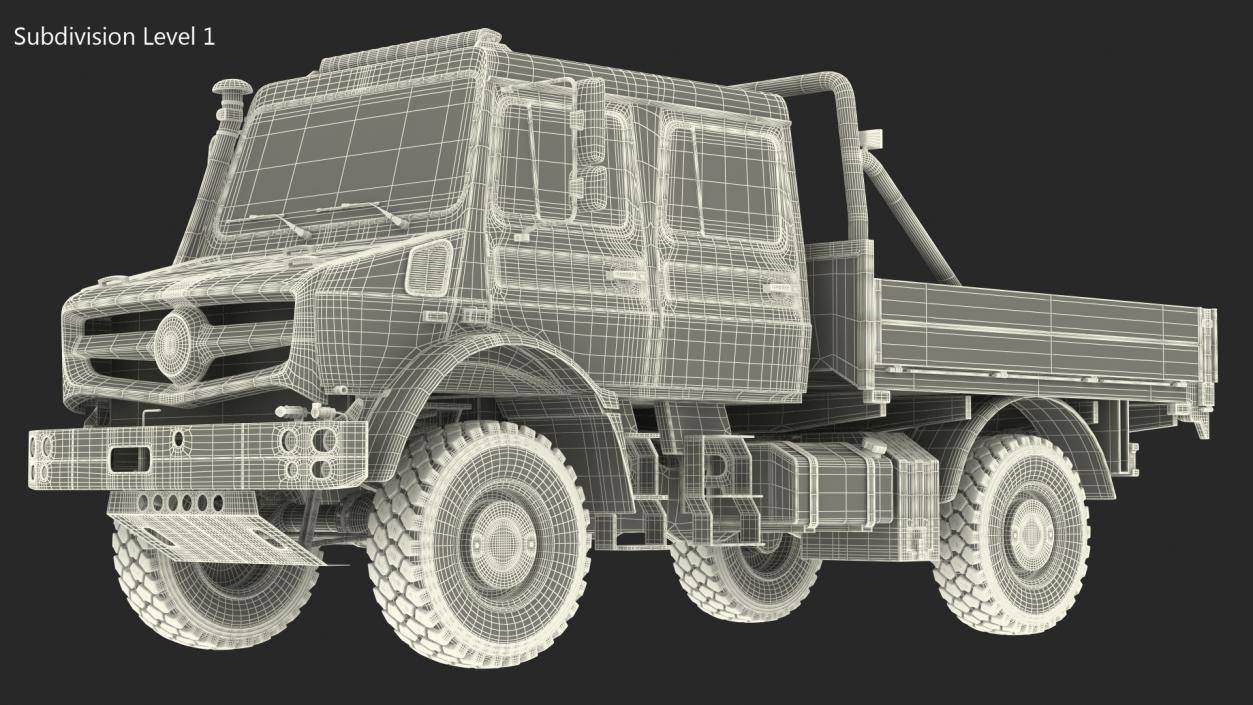 3D model Off Road Cargo Truck