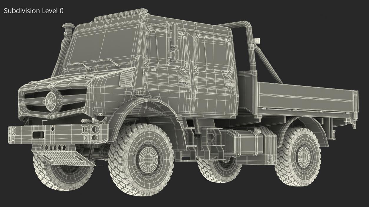 3D model Off Road Cargo Truck