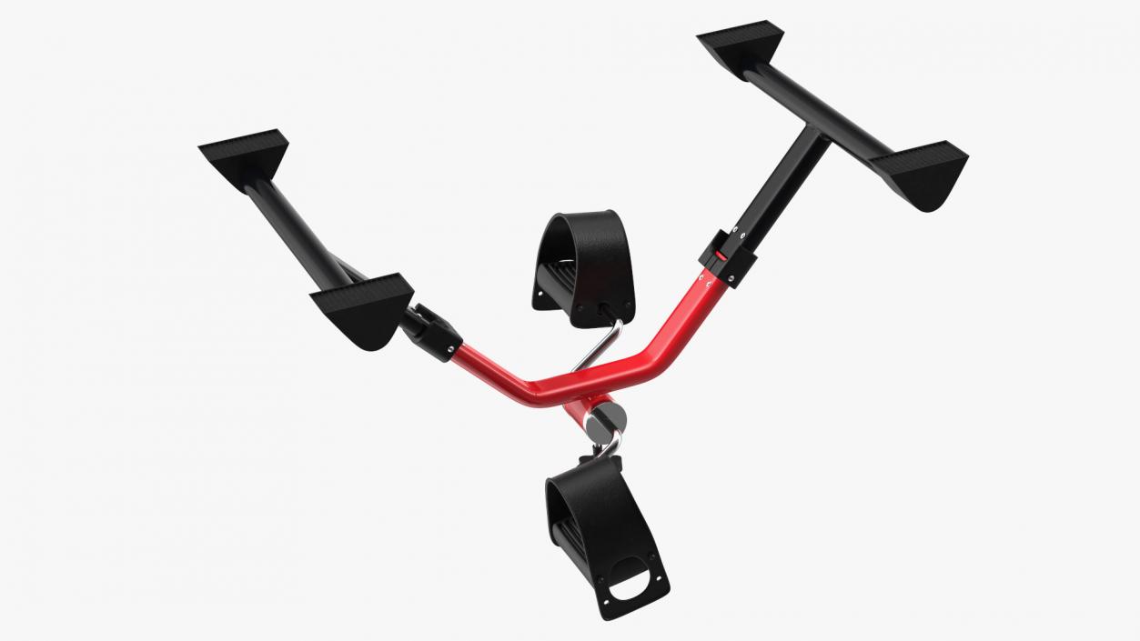 3D Folding Pedal Exerciser 66fit Red model