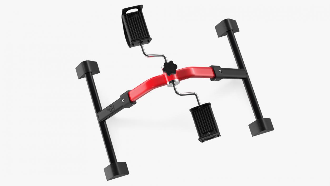 3D Folding Pedal Exerciser 66fit Red model