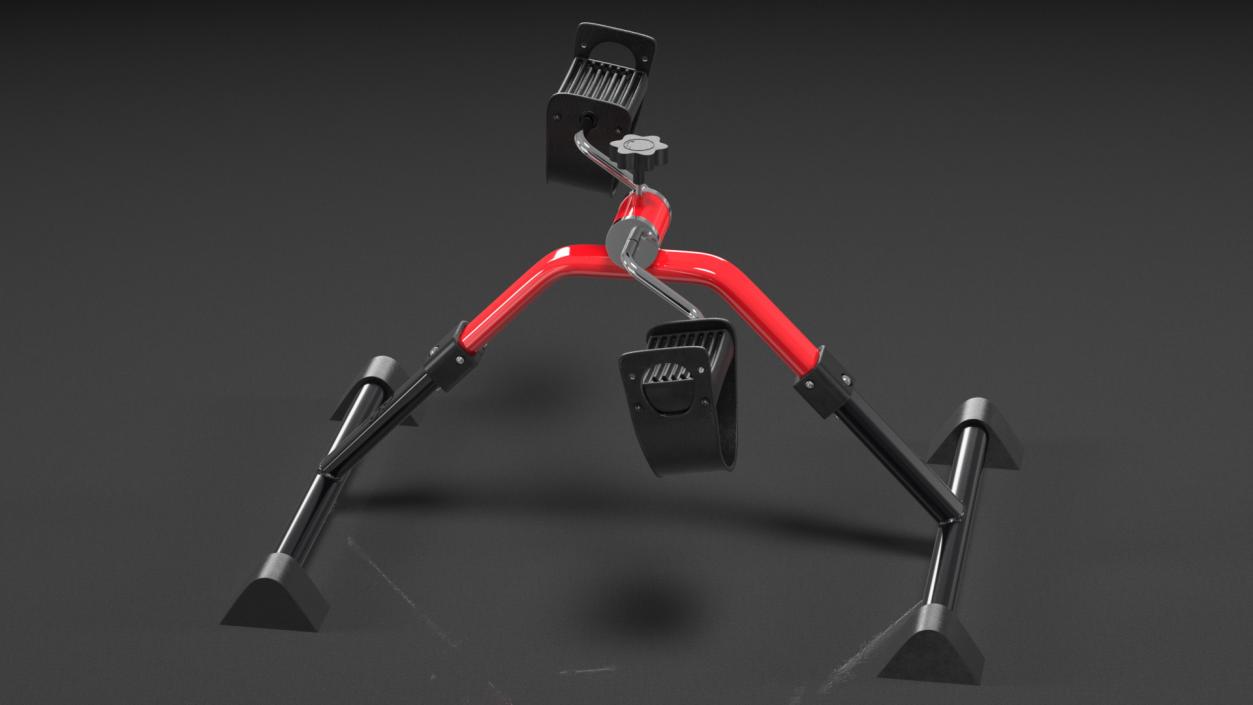 3D Folding Pedal Exerciser 66fit Red model