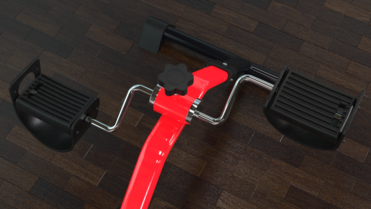 3D Folding Pedal Exerciser 66fit Red model