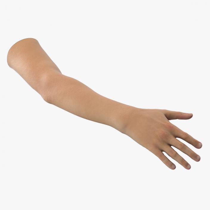 3D Realistic Young Boy Arm model