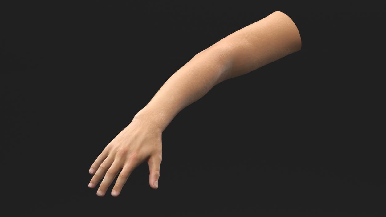 3D Realistic Young Boy Arm model