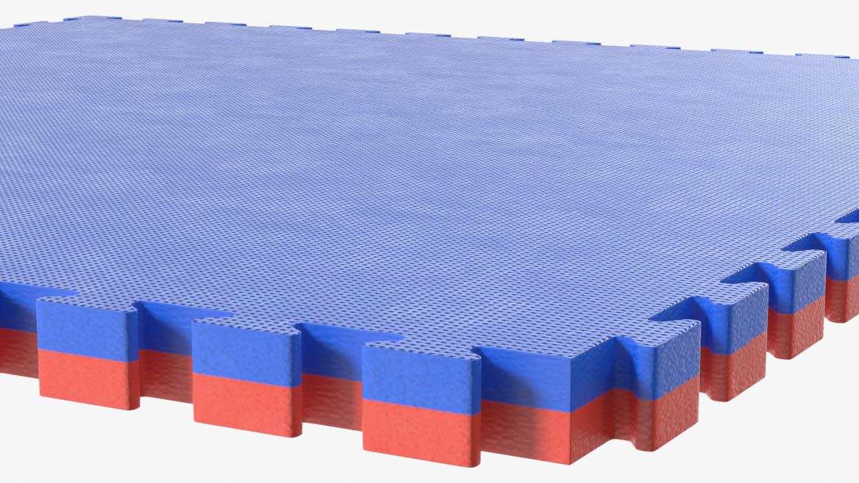 3D Tatami Puzzle Blue and Red