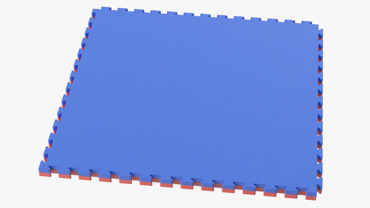 3D Tatami Puzzle Blue and Red