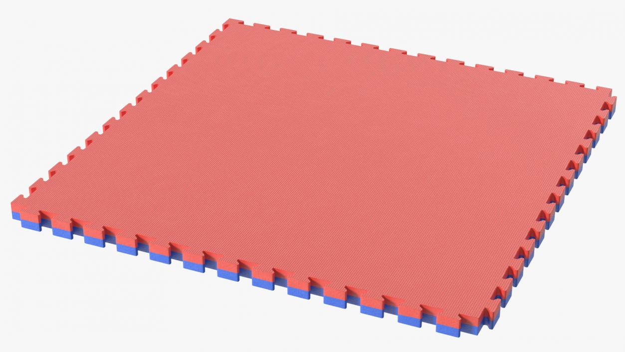 3D Tatami Puzzle Blue and Red