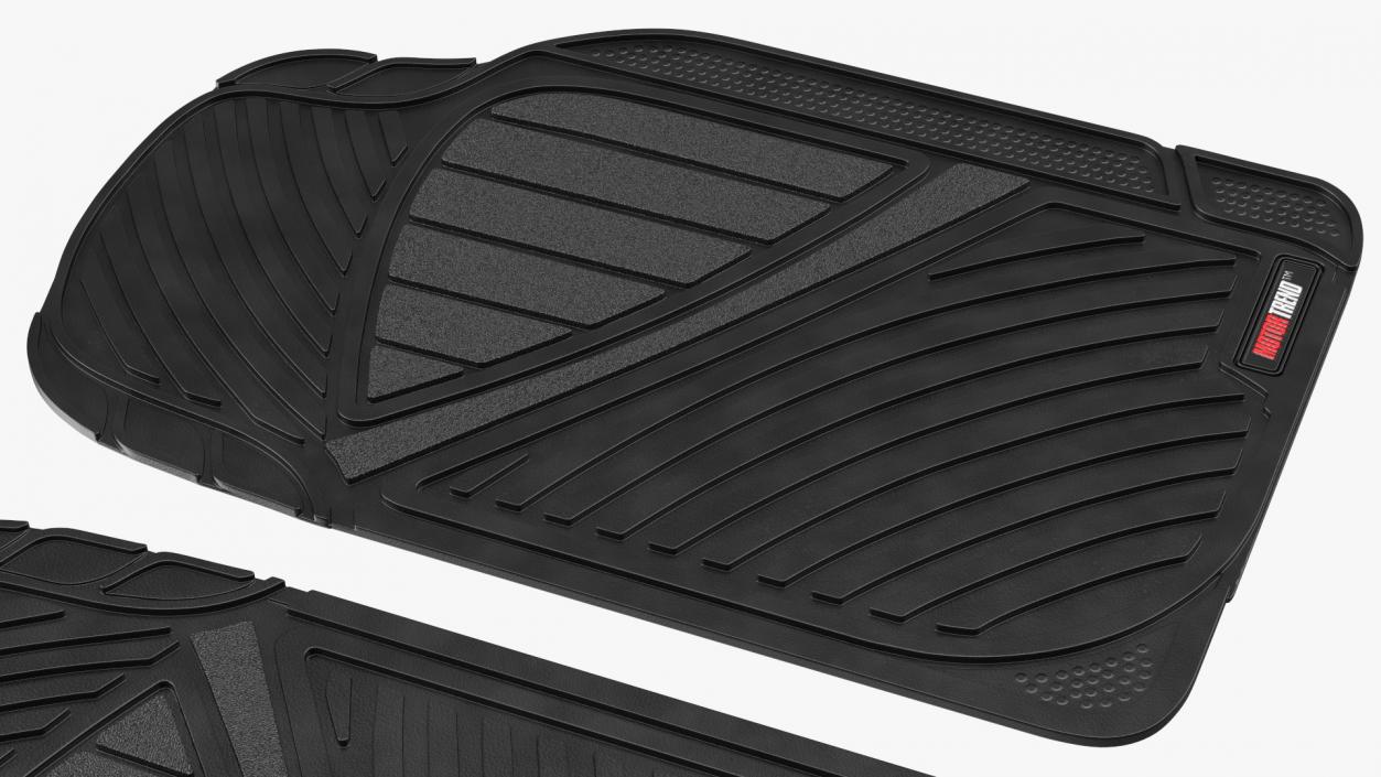 3D model Motor Trend All-Season Rubber Car Mats Rigged