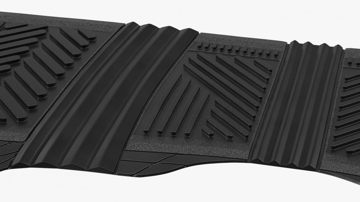 3D model Motor Trend All-Season Rubber Car Mats Rigged