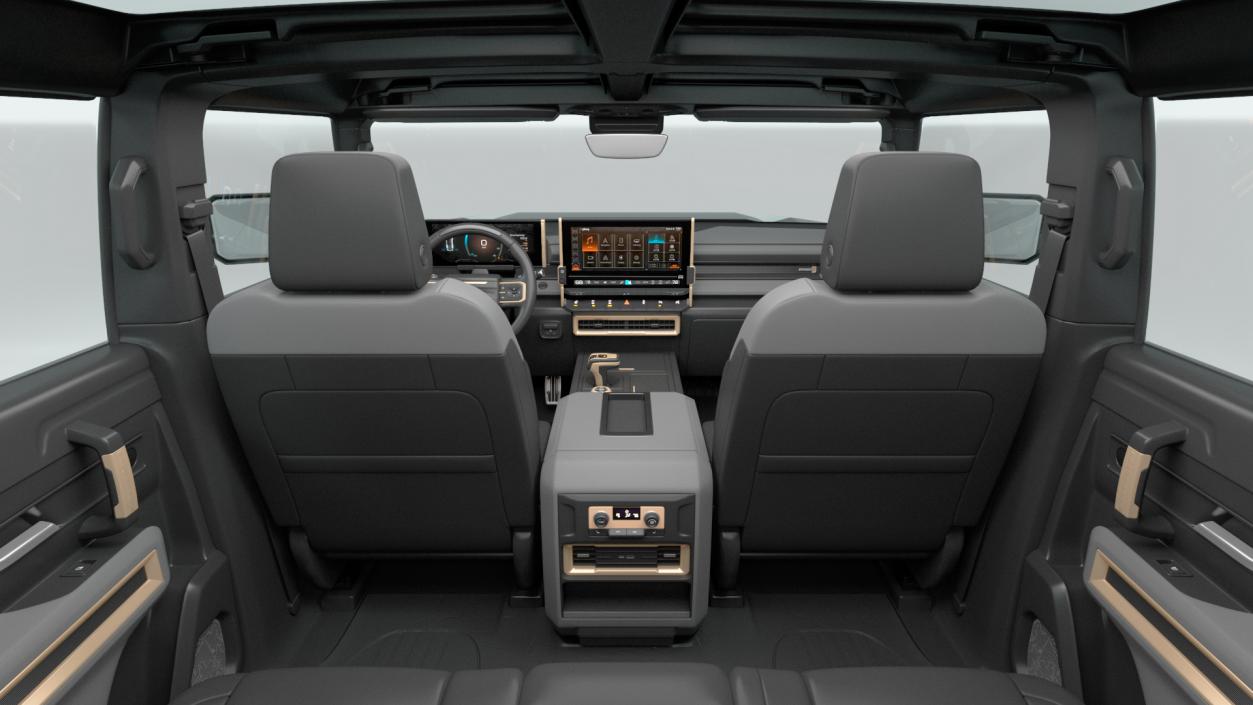 3D GMC Hummer EV SUV Light model