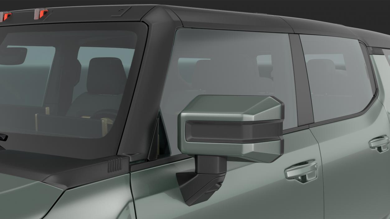 3D GMC Hummer EV SUV Light model