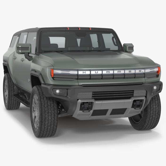 3D GMC Hummer EV SUV Light model