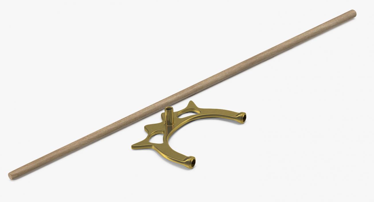 3D Spider Brass Cue Rest