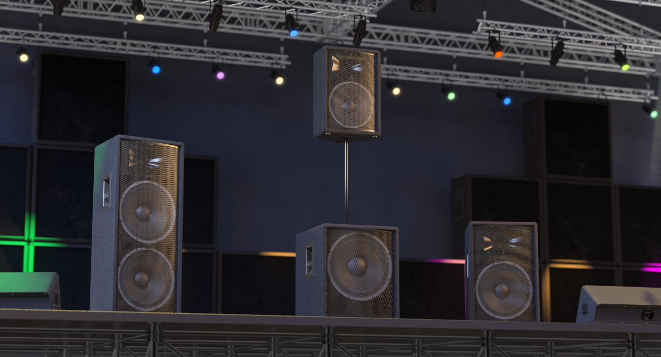 Speaker System Generic 3D