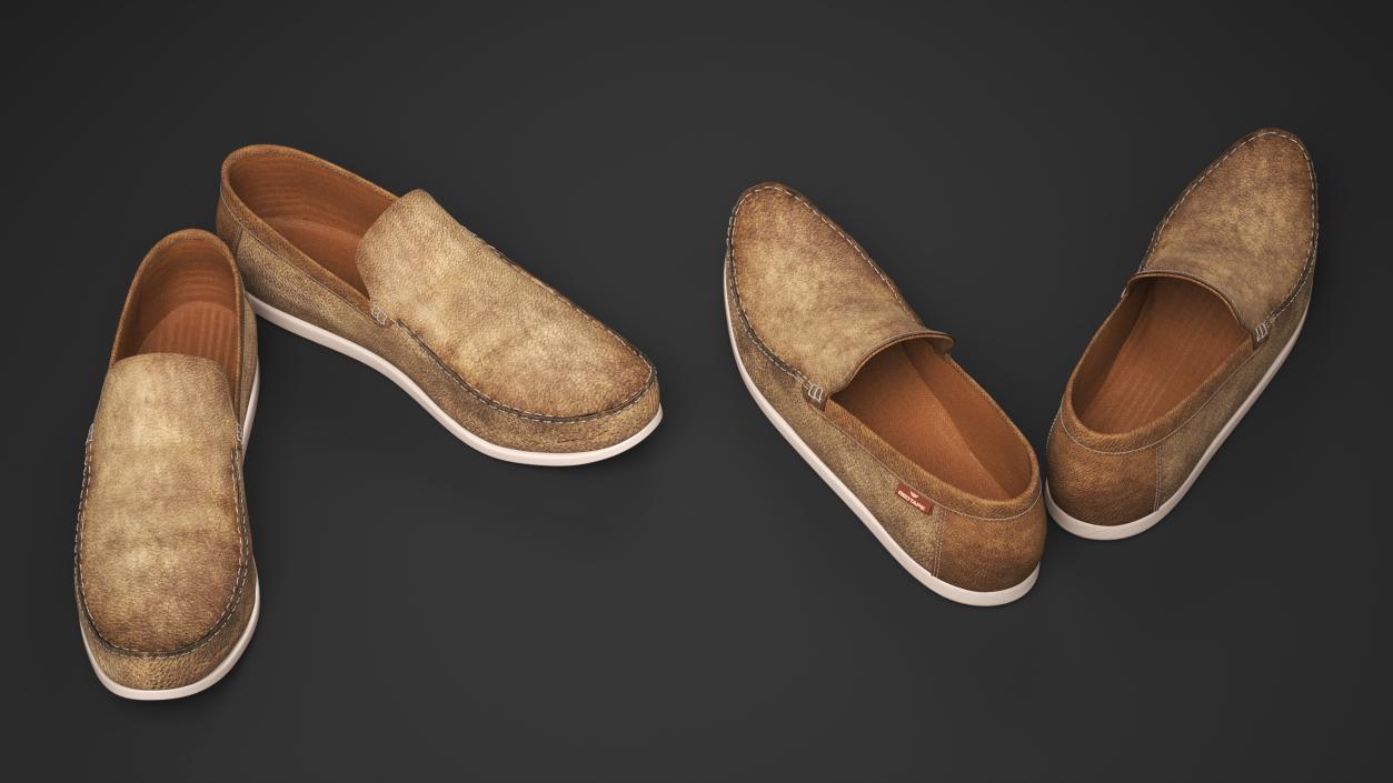 Boat Man Shoes 3D model