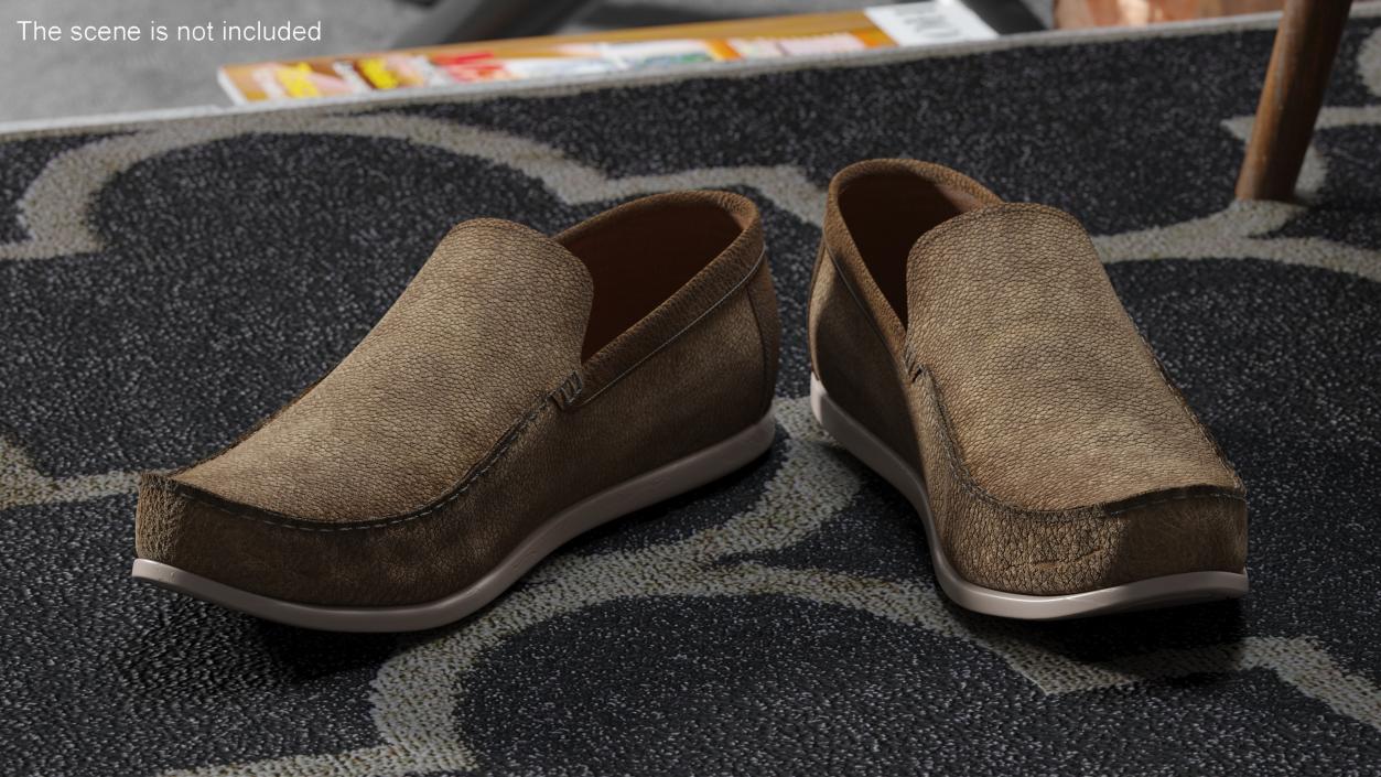 Boat Man Shoes 3D model