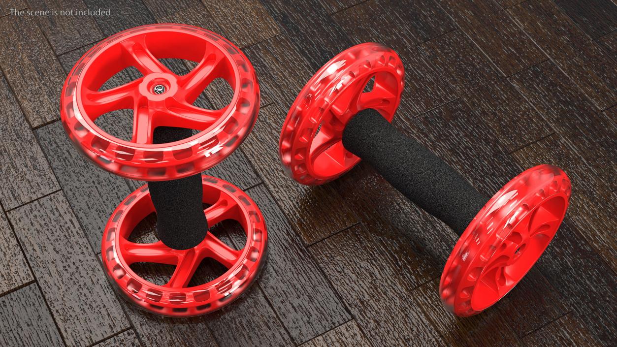 3D Pure2Improve Core Training Wheels model