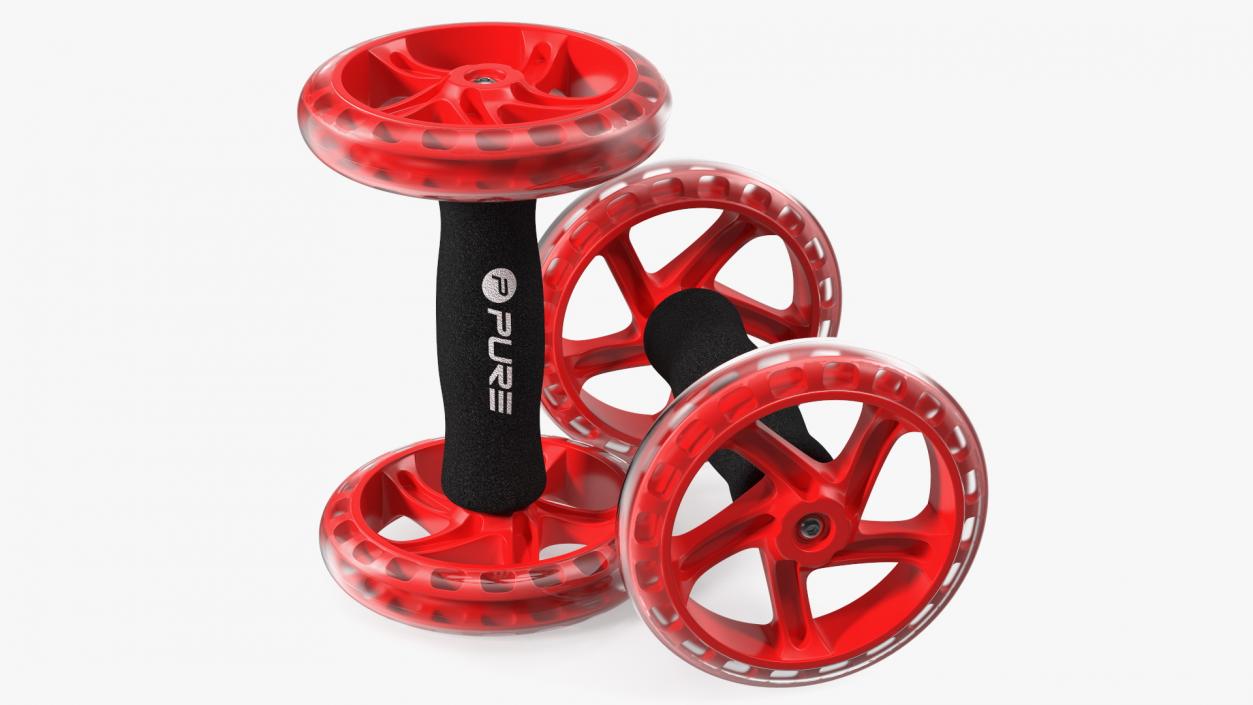 3D Pure2Improve Core Training Wheels model