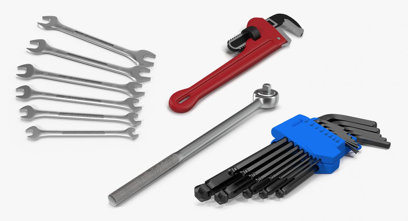 3D Wrenches Collection 2