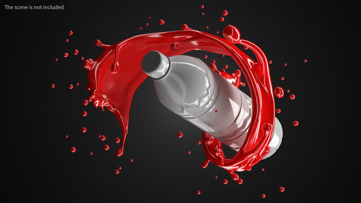 3D Liquid Splashes Collection 3 model