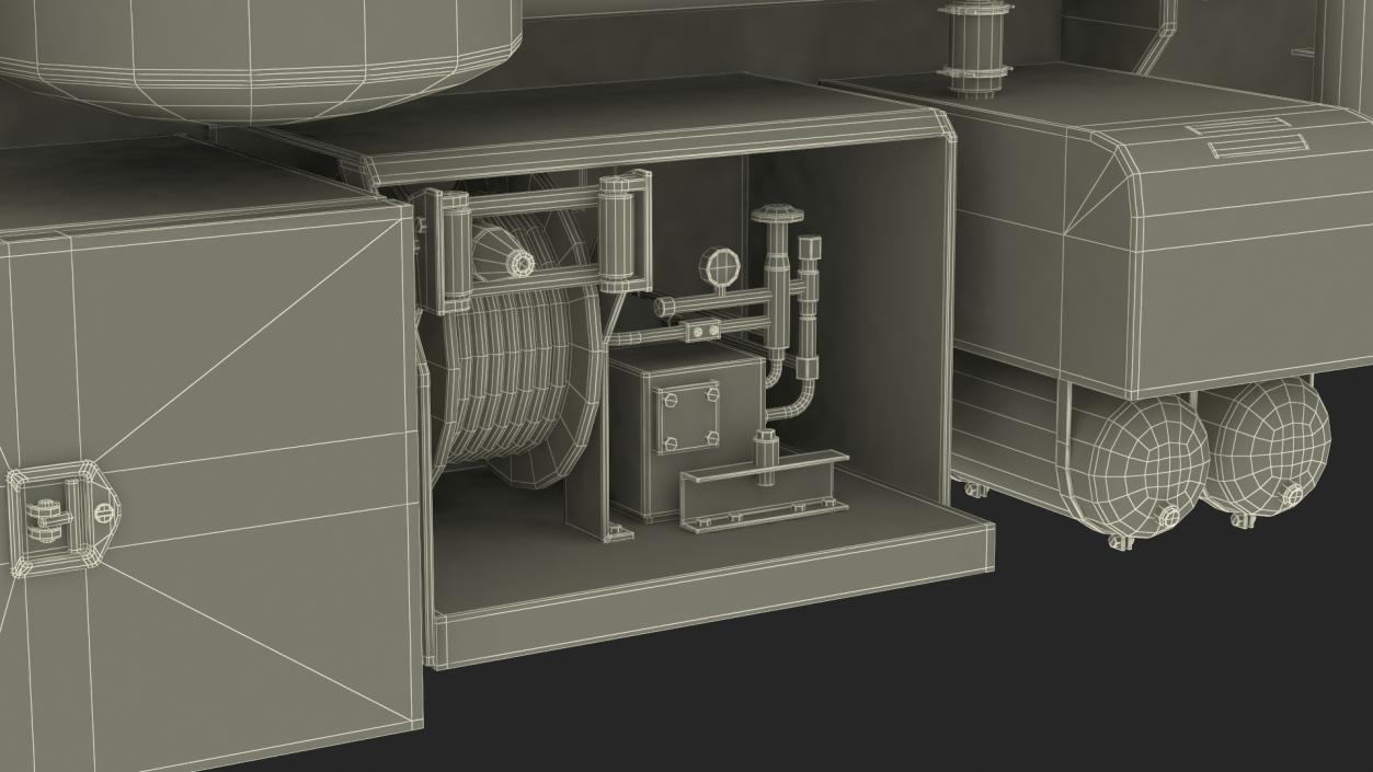 3D model Peterbilt Sewer Cleaner Hydro Excavation