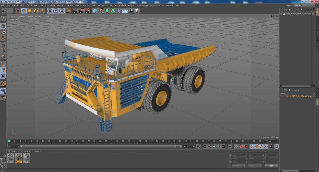 3D Belaz 75710 Haul Truck New