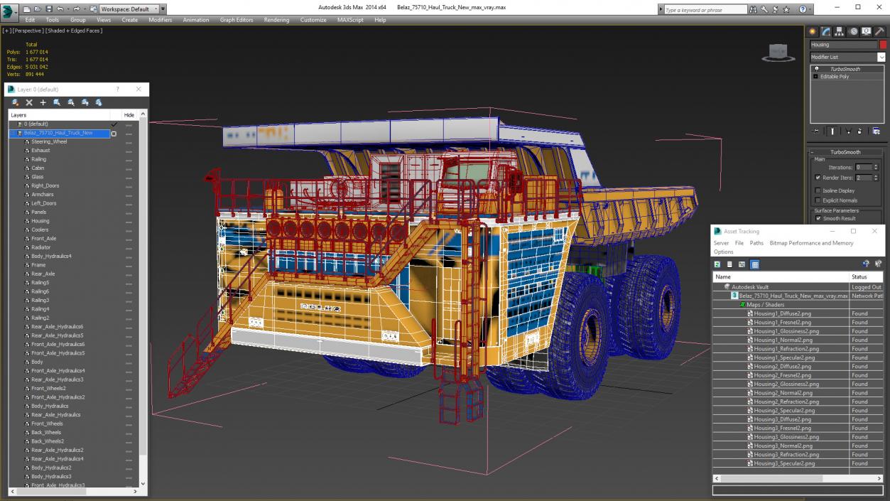 3D Belaz 75710 Haul Truck New