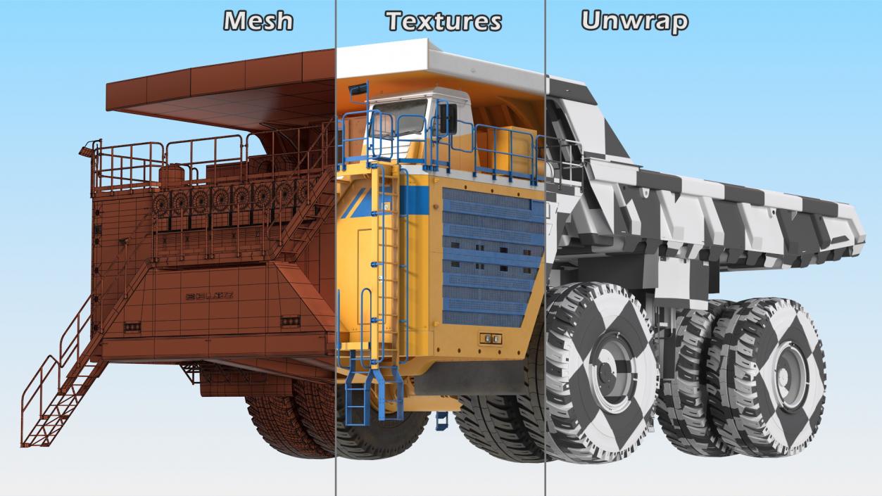 3D Belaz 75710 Haul Truck New