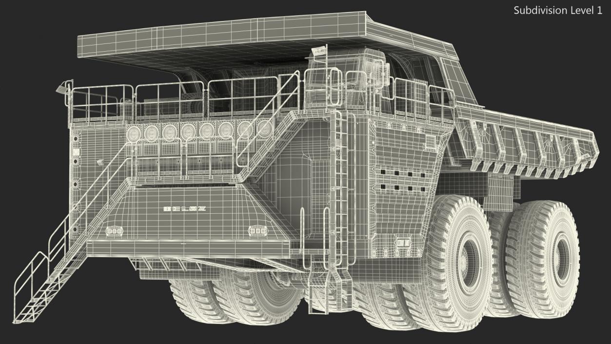 3D Belaz 75710 Haul Truck New