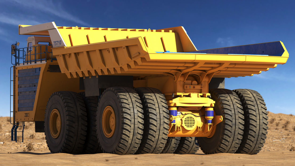 3D Belaz 75710 Haul Truck New