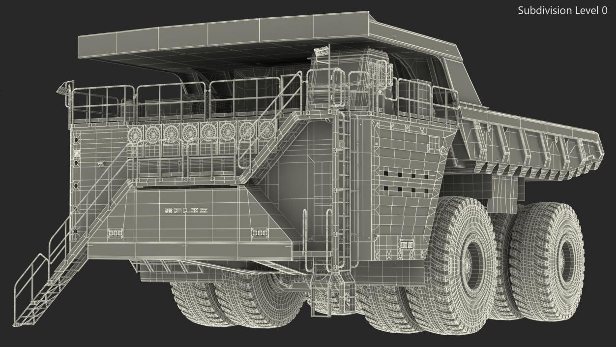 3D Belaz 75710 Haul Truck New