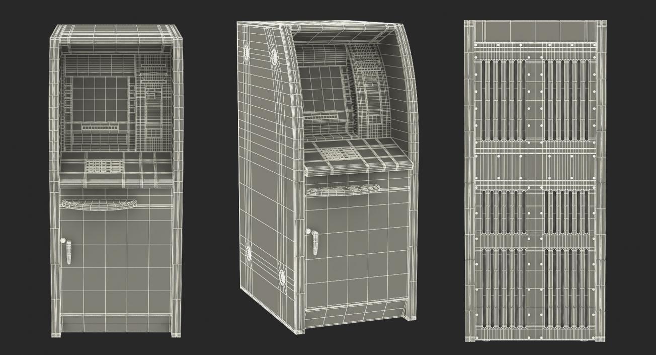 3D ATM Machines Collection model