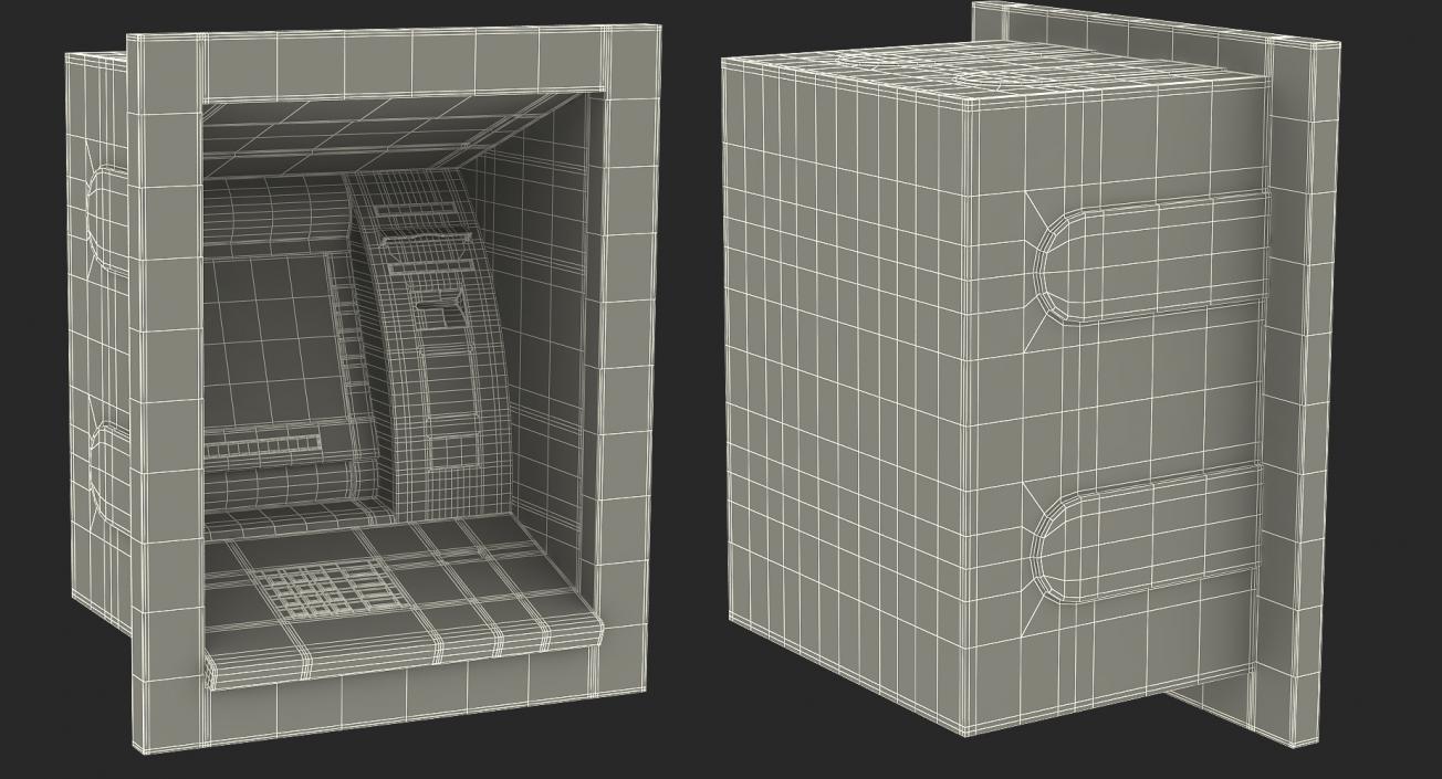 3D ATM Machines Collection model