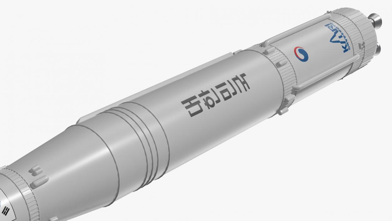 South Korean Rocket KSLV II Nuri 3D