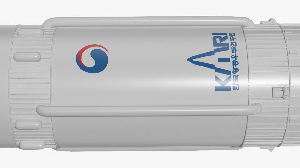 South Korean Rocket KSLV II Nuri 3D