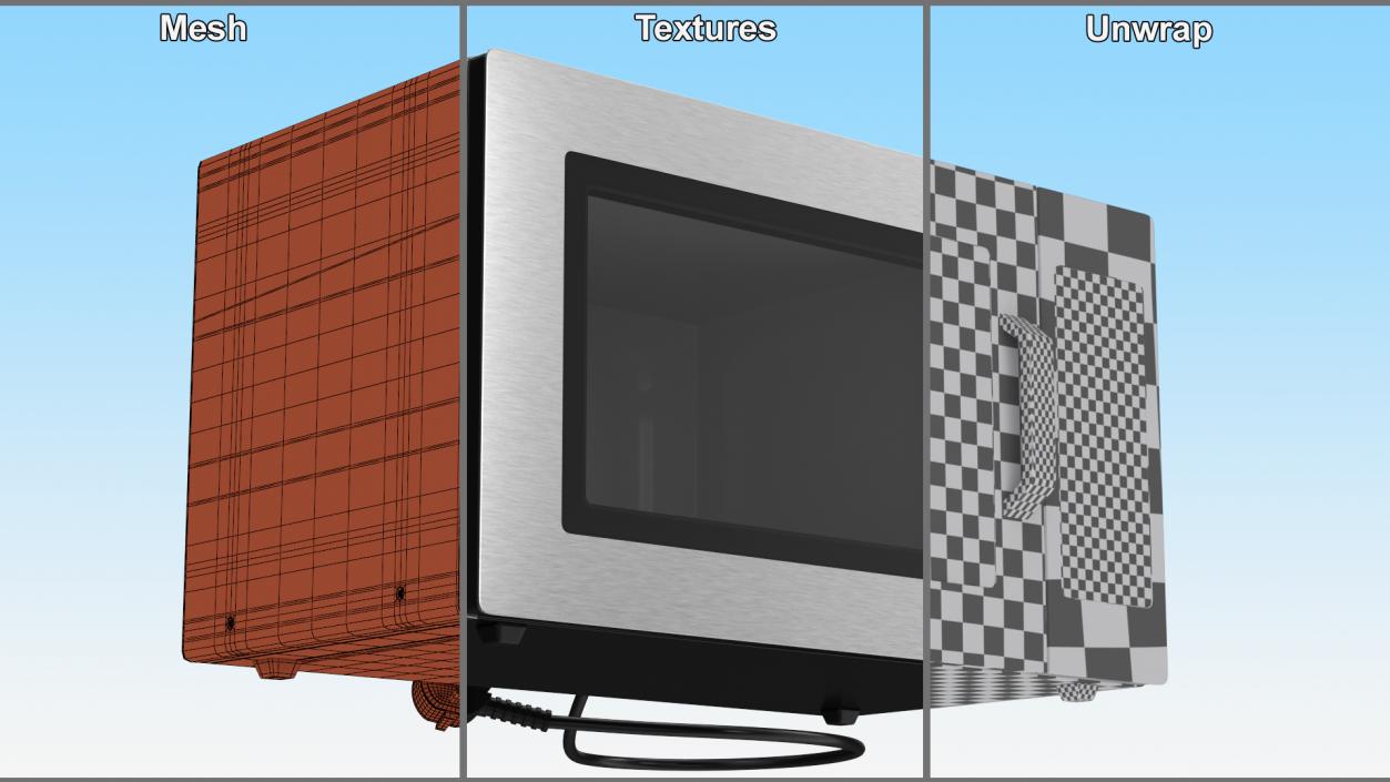 Panasonic Microwave Oven 3D model