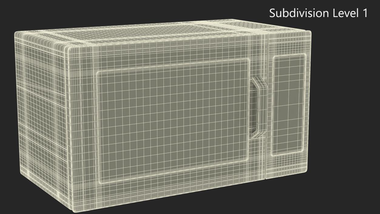 Panasonic Microwave Oven 3D model