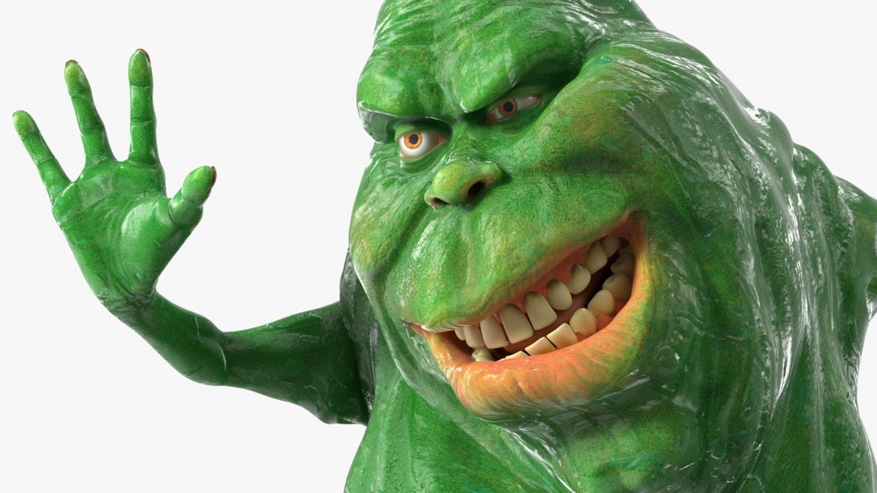 Character Slimer Angry Pose 3D