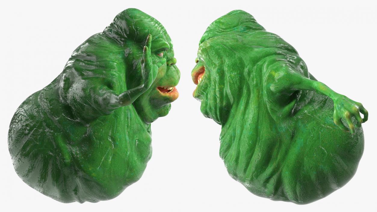 Character Slimer Angry Pose 3D