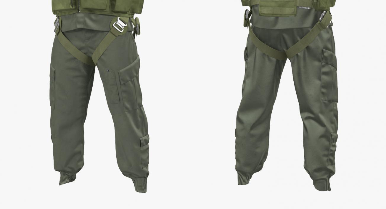 US Helicopter Pilot Uniform 3 3D model