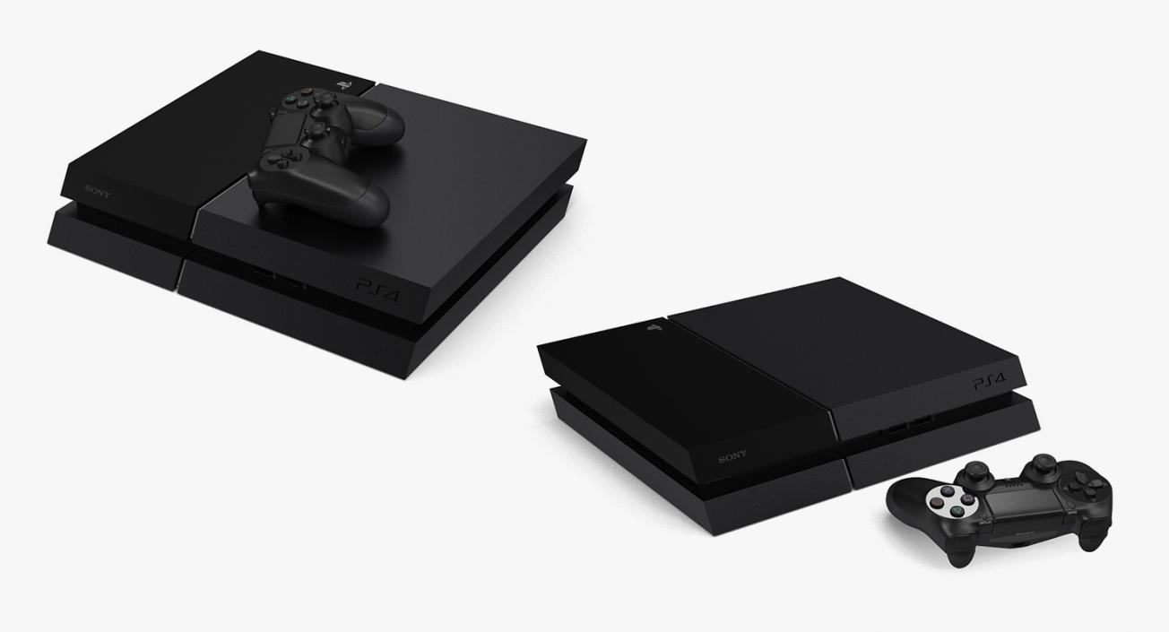 Game Consoles Collection 3D model