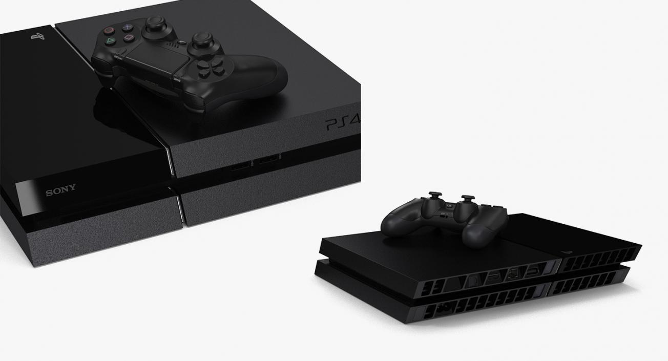 Game Consoles Collection 3D model