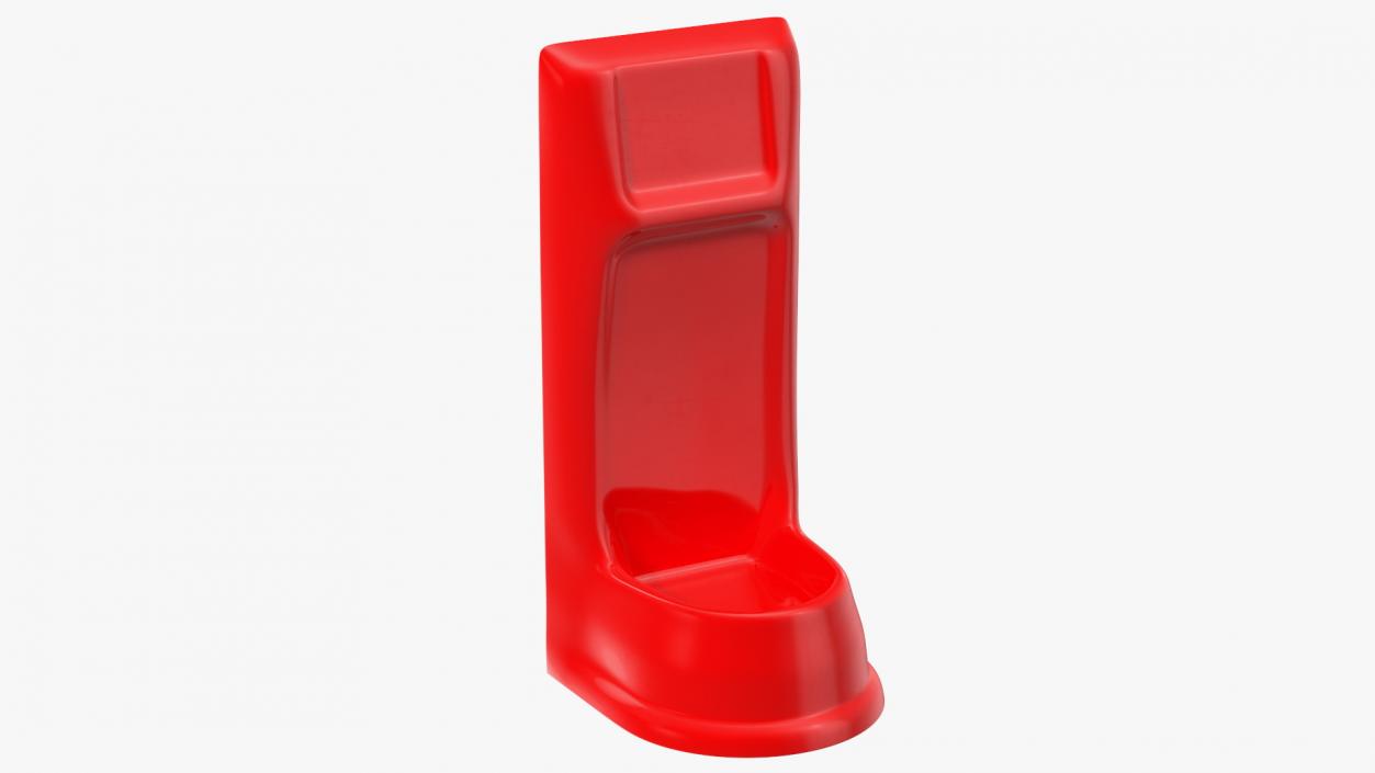 3D Single Fire Extinguisher Fiberglass Stand