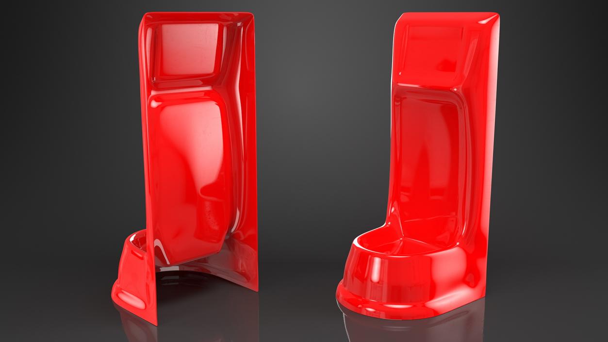 3D Single Fire Extinguisher Fiberglass Stand