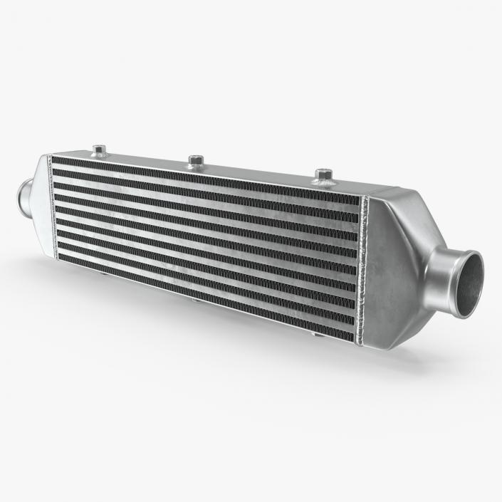 3D Mishimoto Car Intercooler Two Sided Pipes