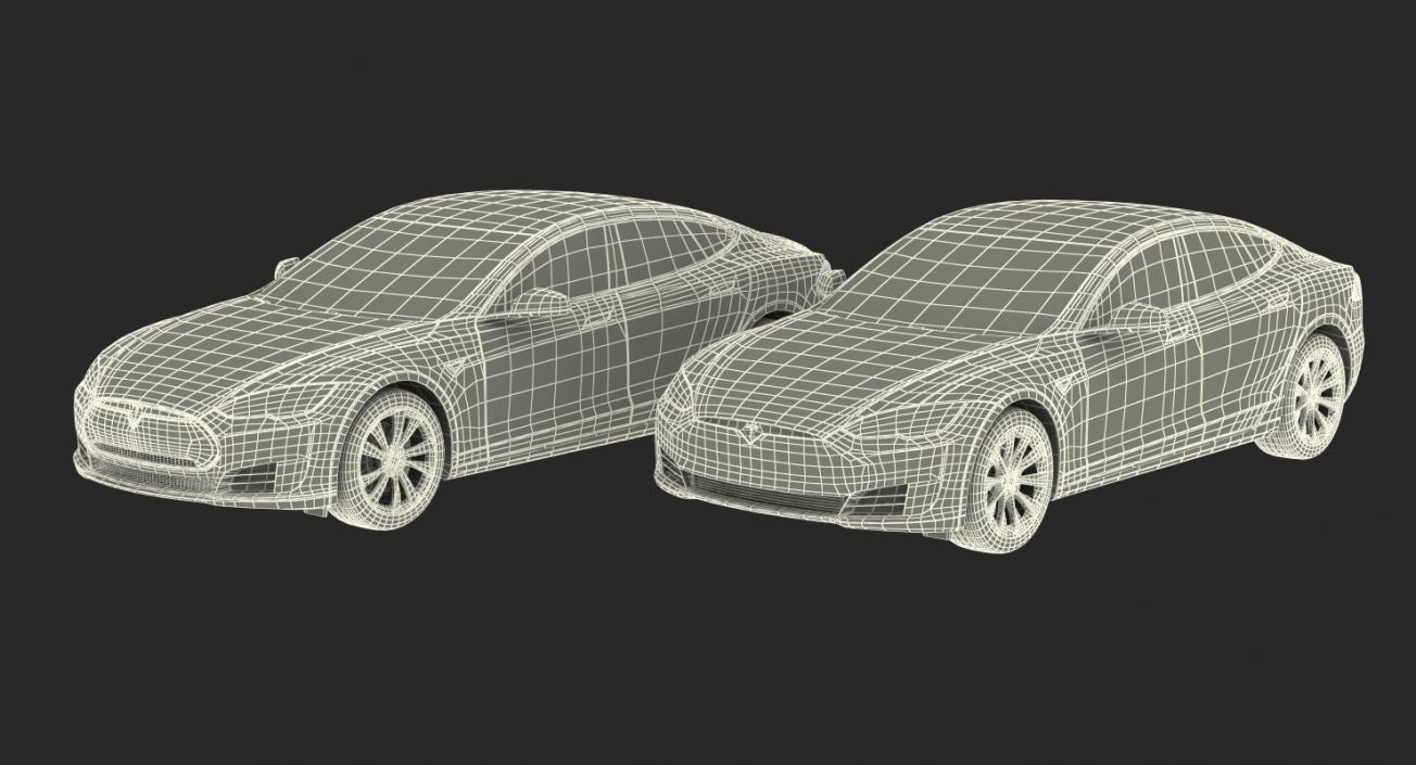 Tesla Model S Collection 3D model