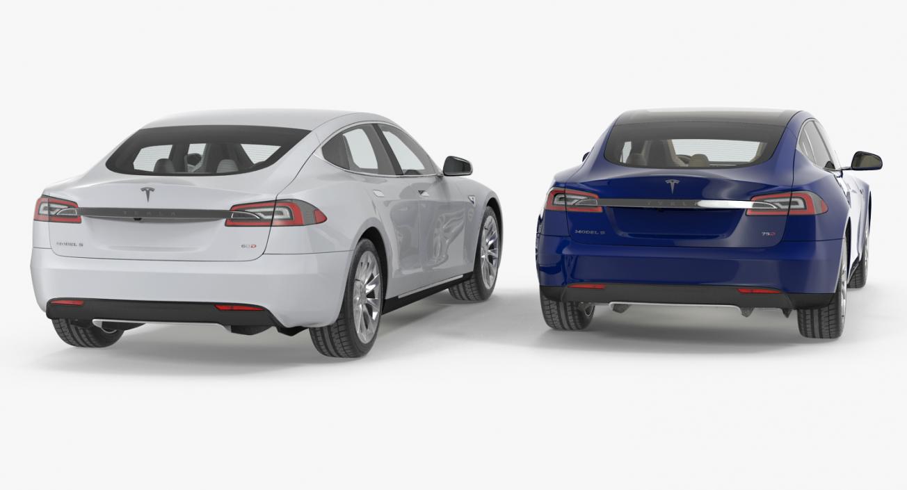 Tesla Model S Collection 3D model