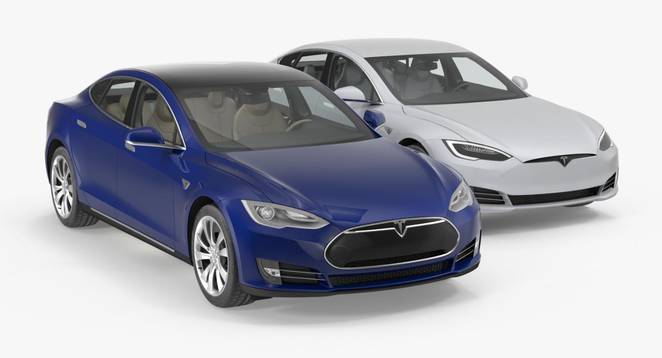 Tesla Model S Collection 3D model