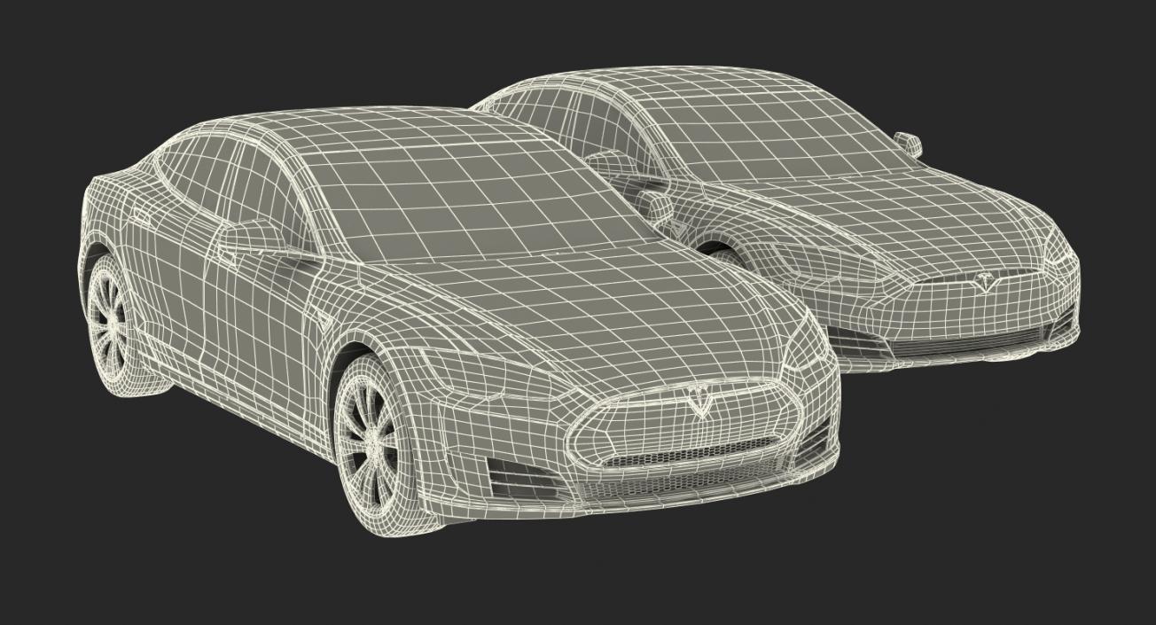 Tesla Model S Collection 3D model