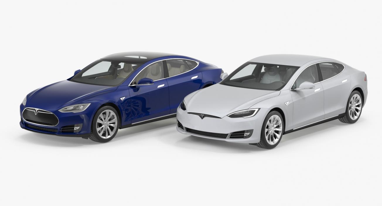 Tesla Model S Collection 3D model